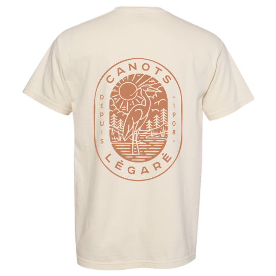 T-shirt Canots Légaré - CL-TSHIRT-XL-BE-2023 - Canots Légaré