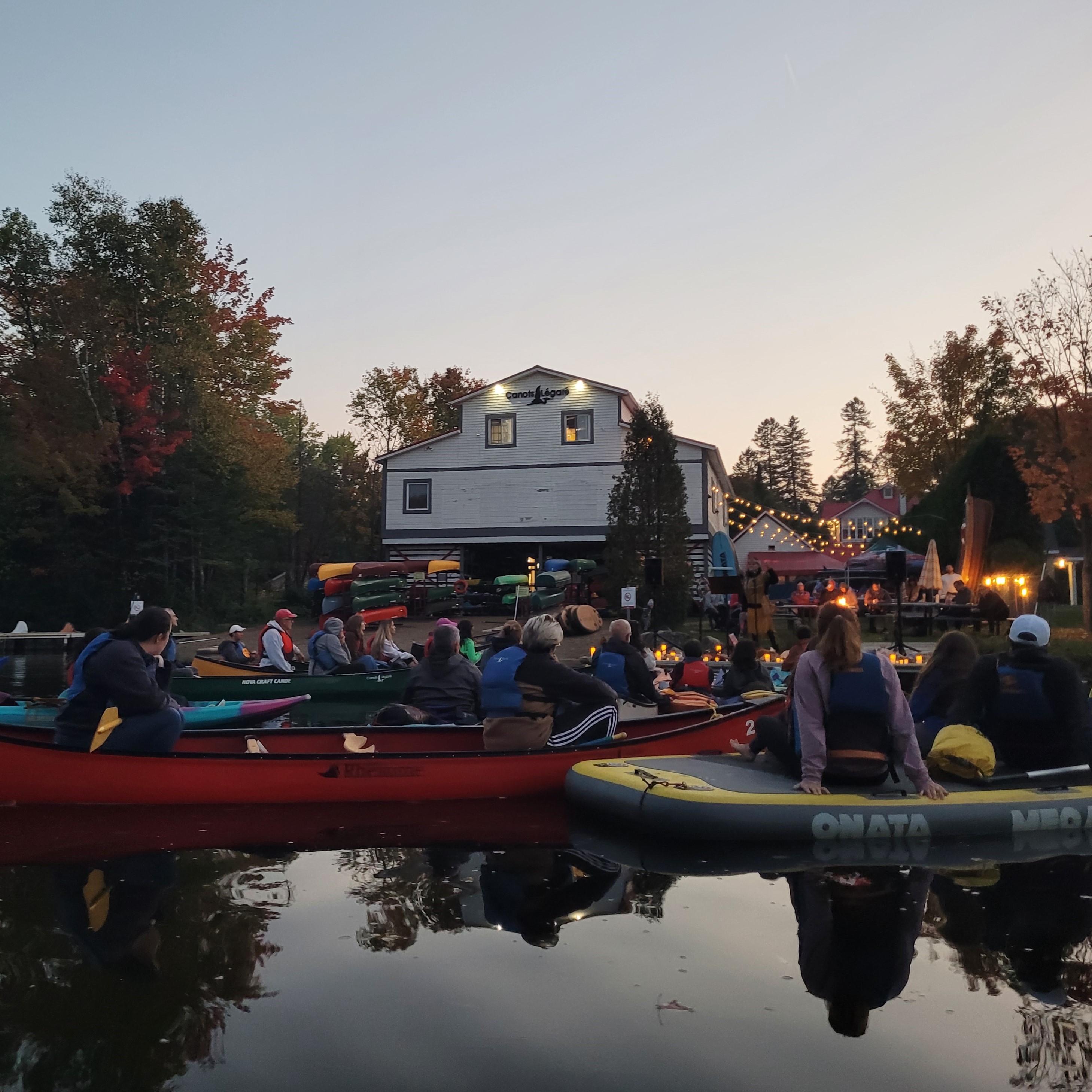 Événement concert sur l'eau - CONCERT-EAU-16-AOÛT-2025 - Canots Légaré